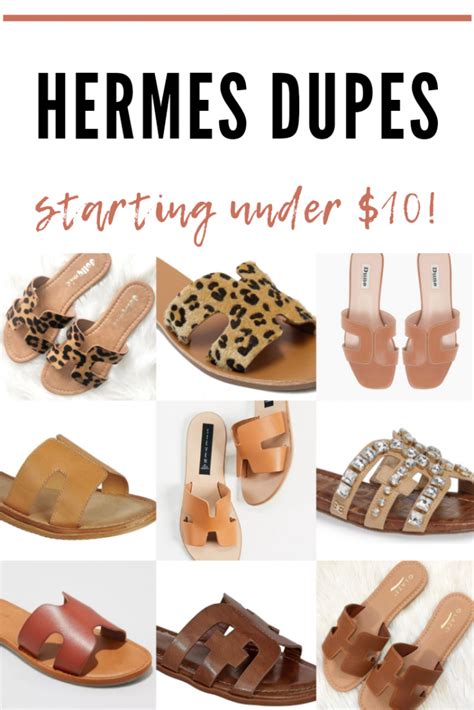 best hermes oran dupes|hermes dupe sandals.